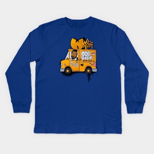 Wutang car Kids Long Sleeve T-Shirt